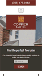 Mobile Screenshot of coppergate-apts.com